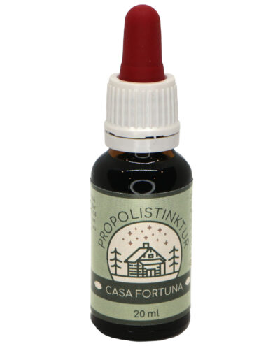 Propolis_Fische Propolistinktur mit Alkohol speziell für Tierfische und Kois. In der praktischen 20 ml Flasche mit Pipette