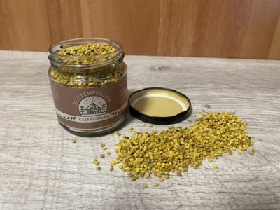 Blütenpollen 125 gr. Deckel auf